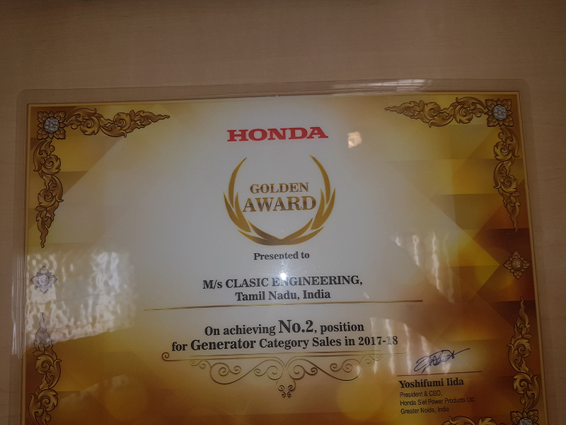 Honda Water Pumps Dealers in Parrys, Chennai